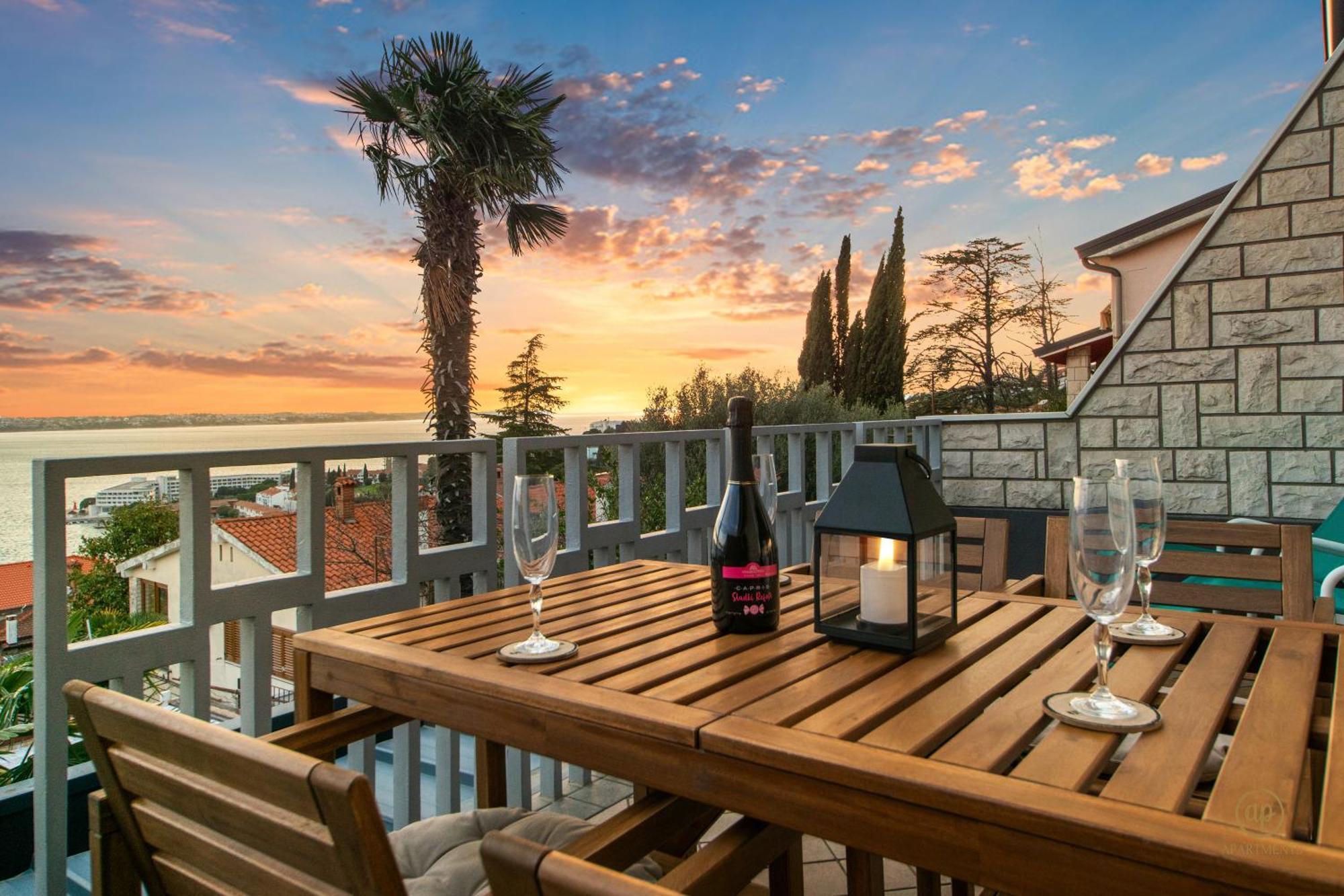 Aria Superior Apartment, Seaview & Wellness Portorož Zewnętrze zdjęcie